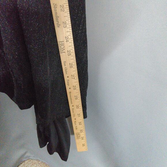 Torrid Jumpsuit Womens Plus 4X Black Sparkly Pockets Stretch Lined New - Picture 11 of 12